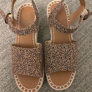 Leopard Print Women's Sandals